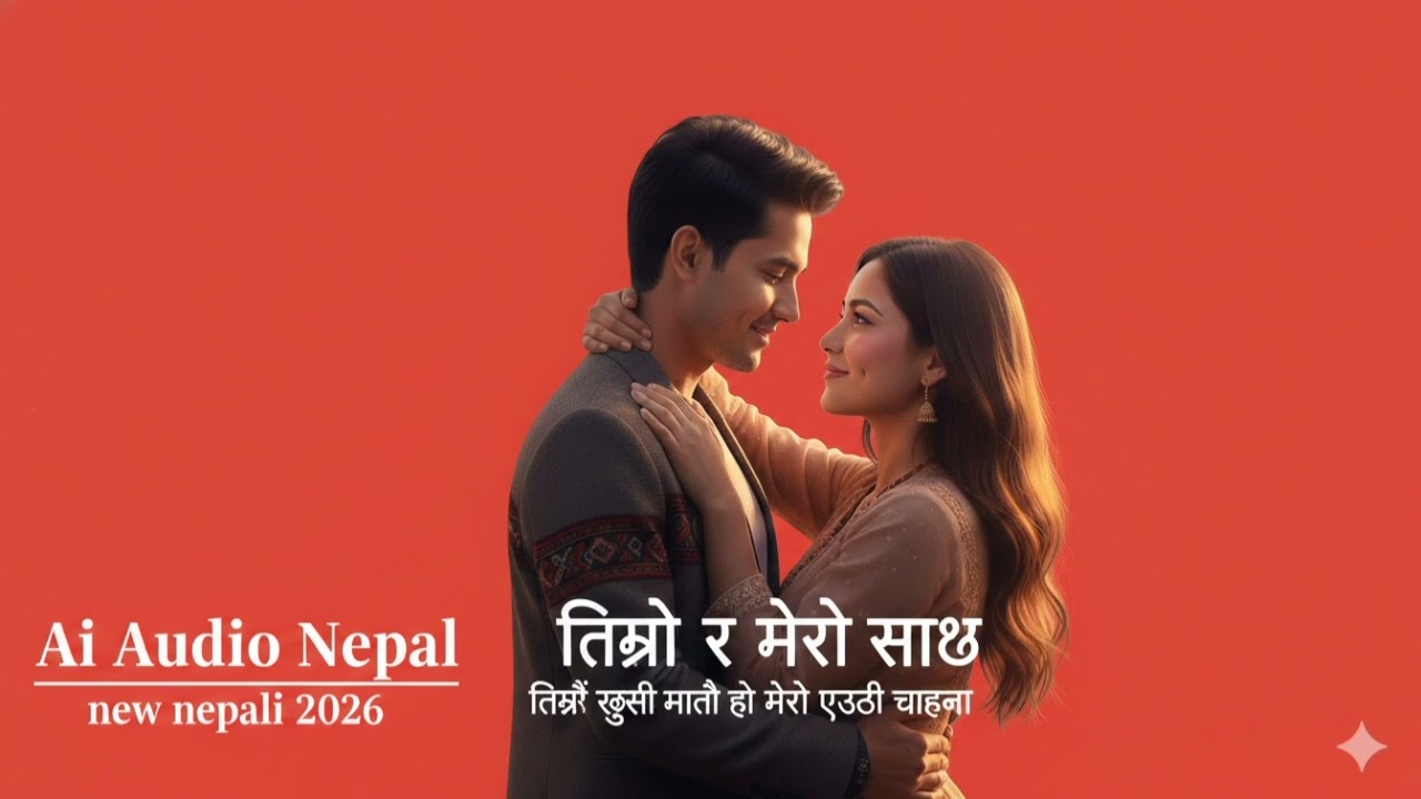 ​Timro Mero Sath - Official Music Video | New Nepali Romantic Song 2026 | Ai Audio Nepal