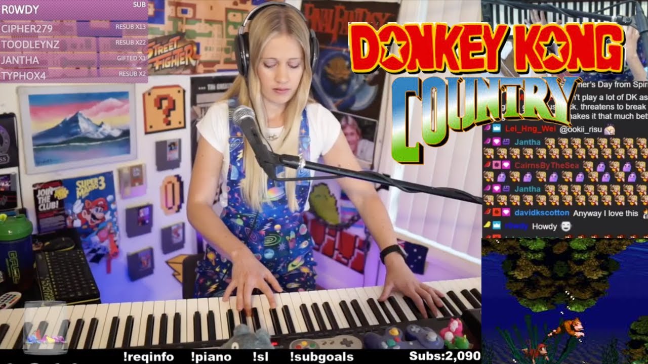 Aquatic Ambience - Donkey Kong Country (piano cover)
