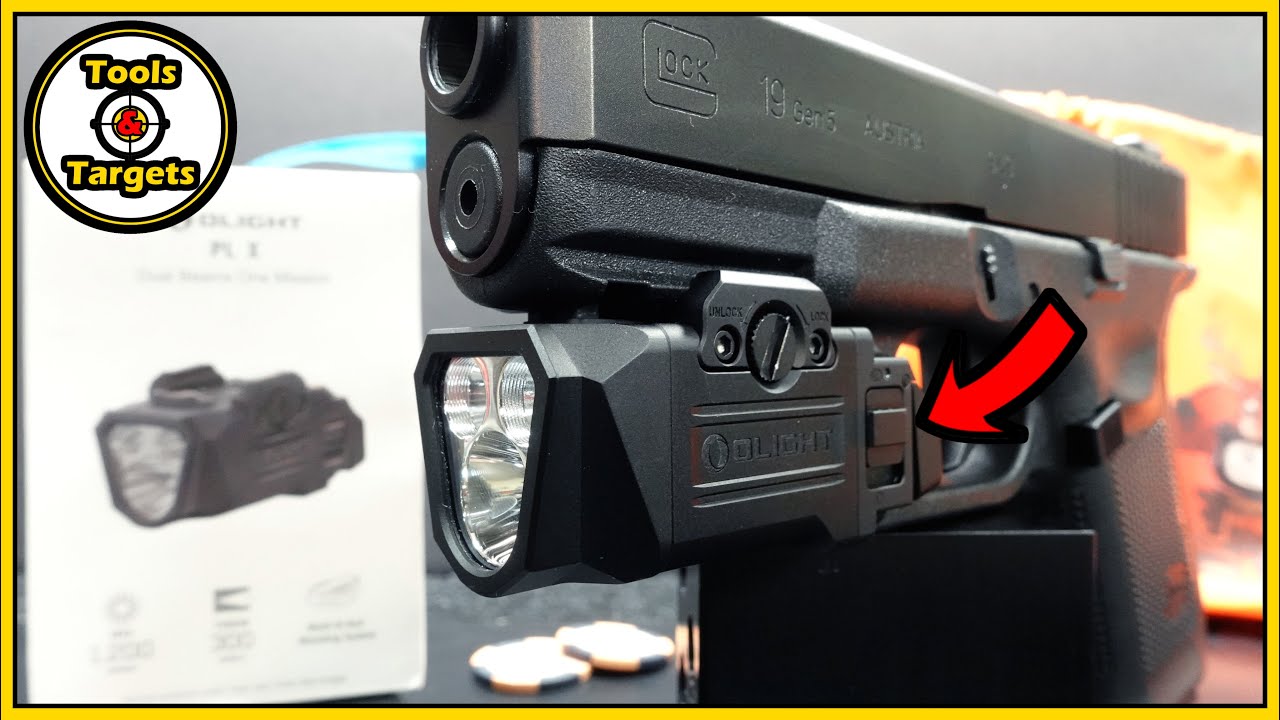 Double Duty!...NEW Olight PL X Dual-Beam Tactical Weapon Light!