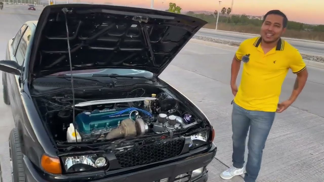 Nissan TSURU con motor EXPORTADO desde Japón 🇯🇵😱 | zurdo videos 