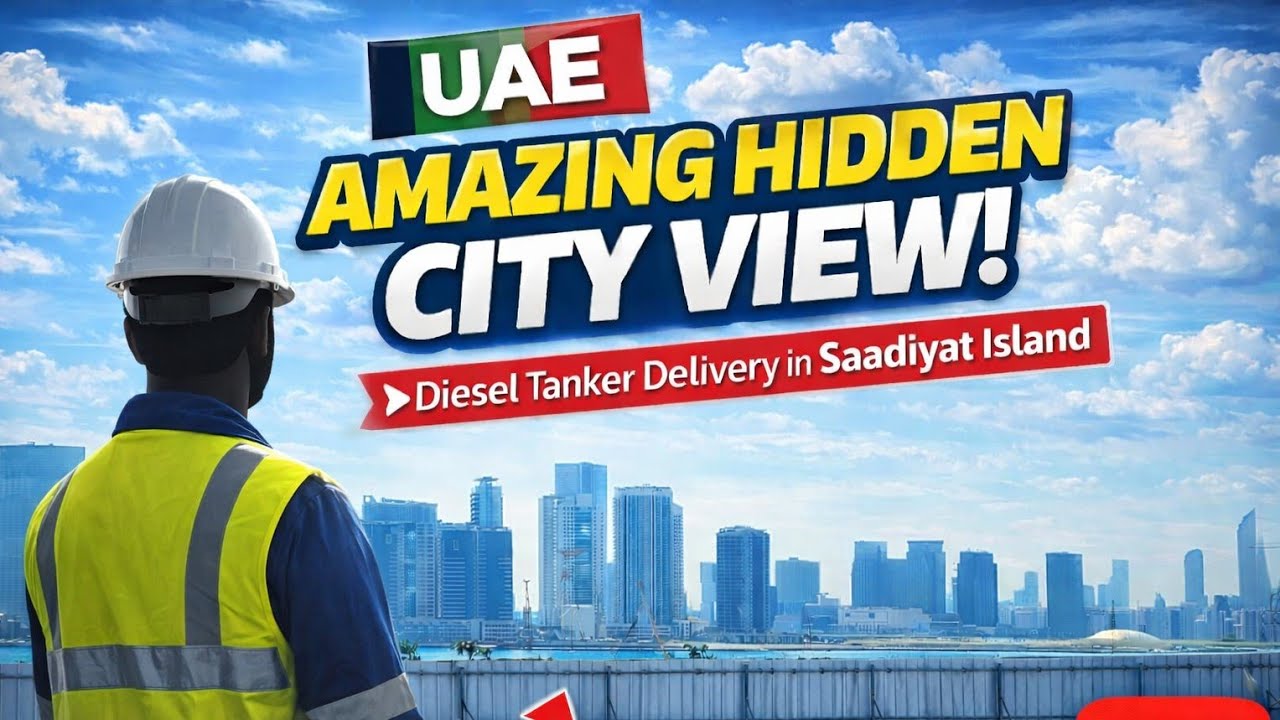 Diesel Tanker Driver Found Hidden City View in UAE 😱