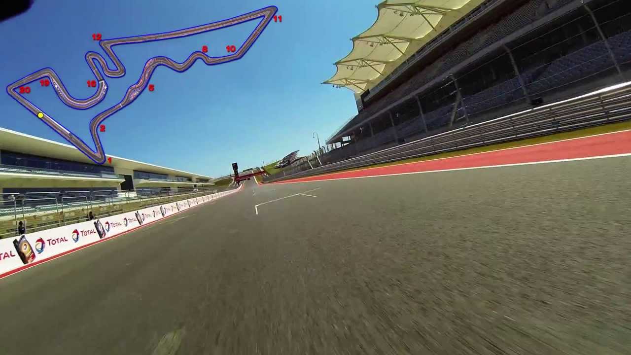 Circuit of the Americas MotoGP: Rider's POV