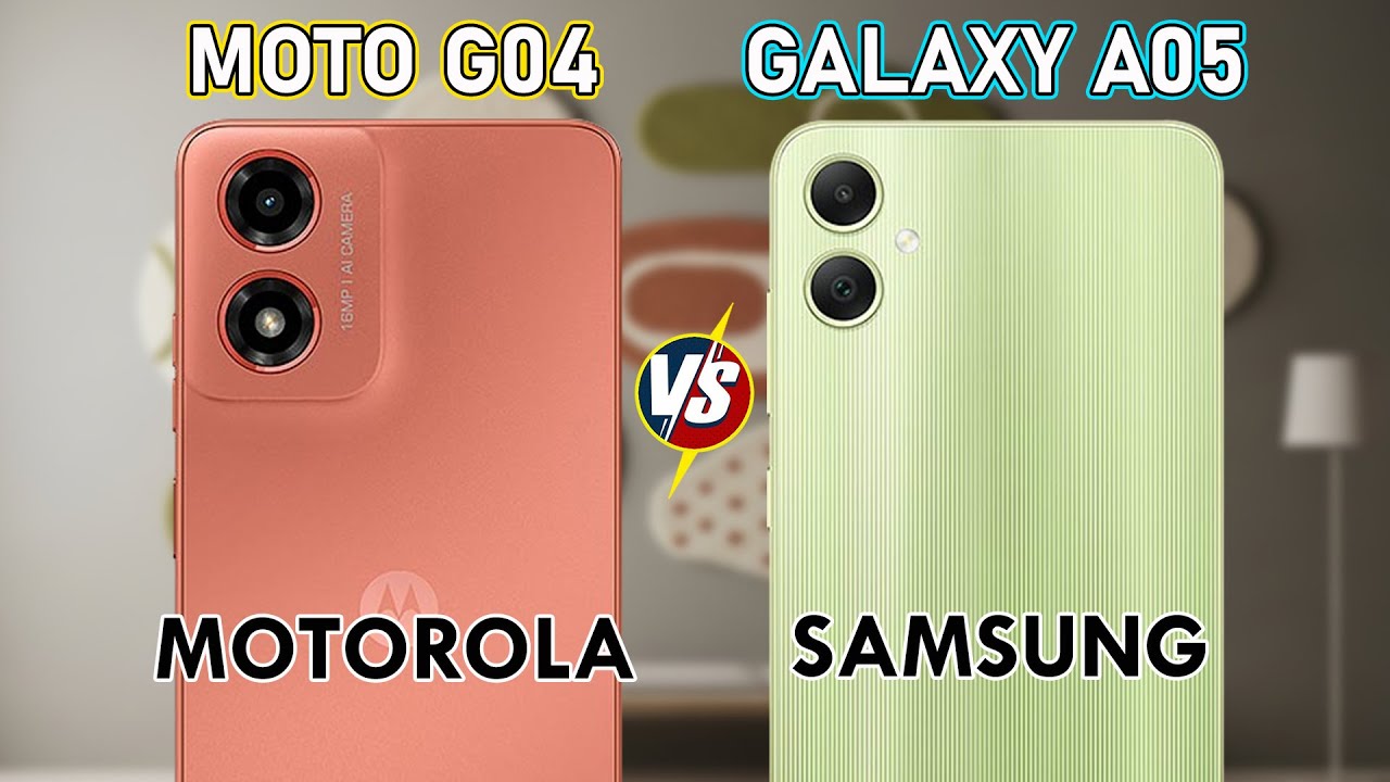 Motorola Moto G04 vs Samsung Galaxy A05