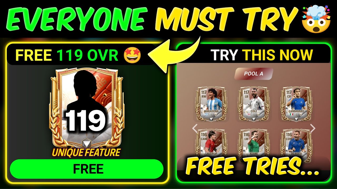 FREE 119 OVR Player - I Developed New Tool of FC Mobile | Mr. Believer
