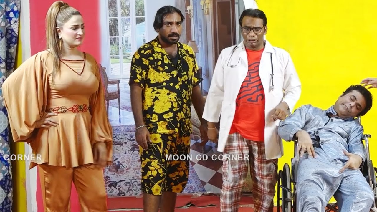 Nadeem Chitta and Nayab Khan | Azeem Vicky | Stage Drama Le Kar Tera Naa Mar Gay Comedy Clip 2025
