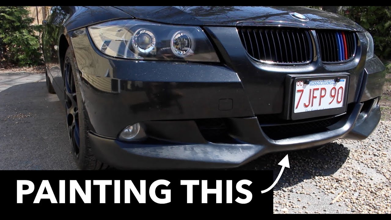 PAINTING My Sport Bumper Lip // BMW E90