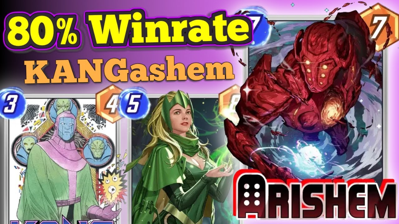 80% WR! Канг ПОБЕЖДАЕТ Аришема Таноса! Marvel Snap