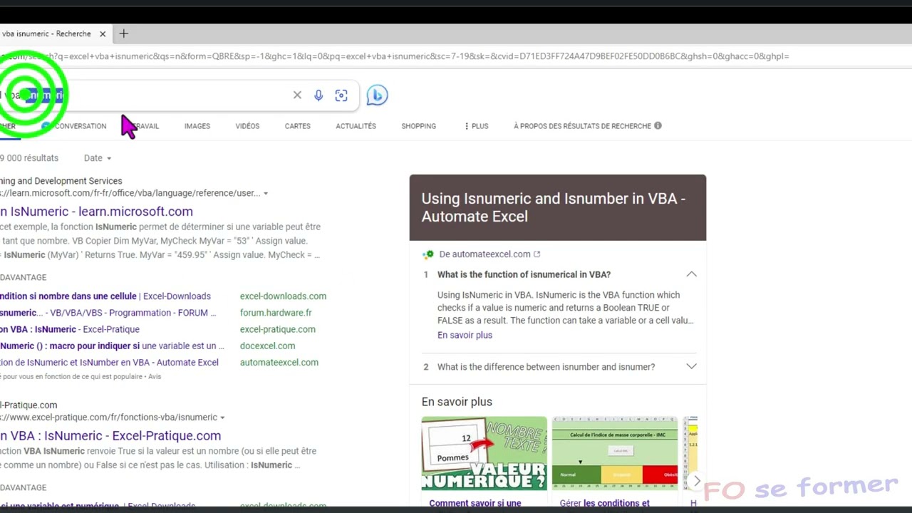 VBA : Créer des fonctions pour extraire le texte et les nombres d'une cellule