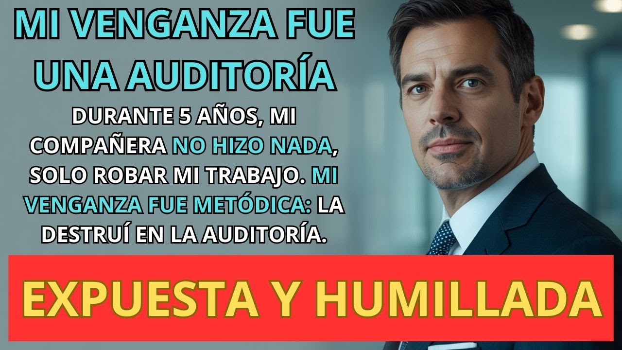 MI COMPAÑERA LLEVABA 5 AÑOS SIN TRABAJAR... LA EXPuse EN PLENA AUDITORÍA.