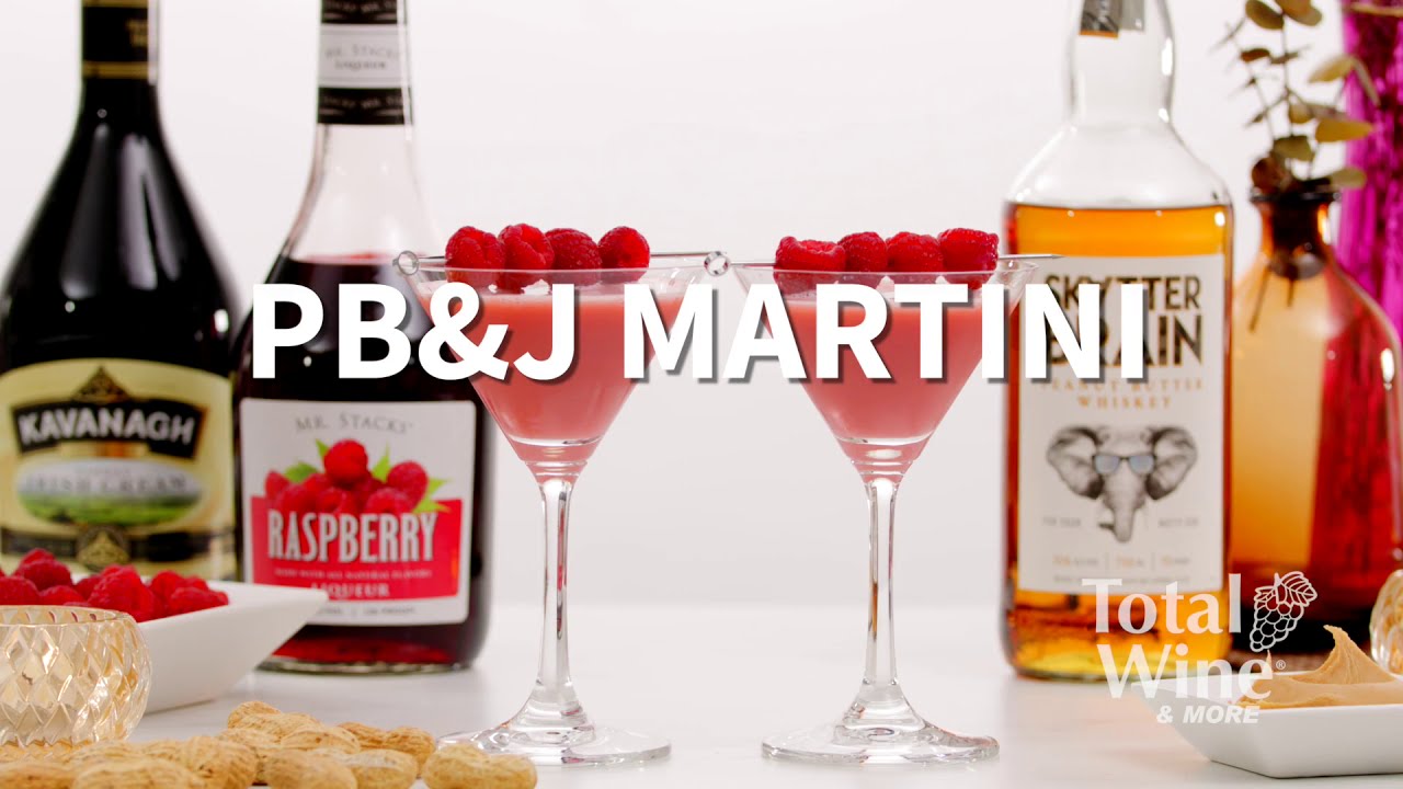 PB&J Martini Cocktail Recipe