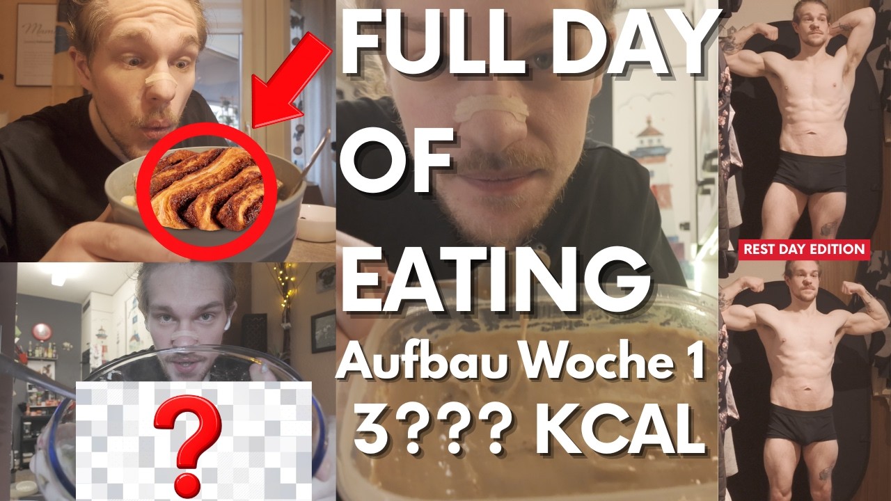 Wie Baue Ich Muskeln auf ohne fett im Aufbau zu werden ? Das Beste Whey Rezept / FDOE / Bulk Woche 1