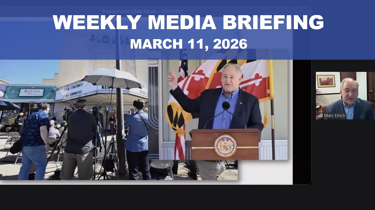 Montgomery County Maryland Media Briefing March 11, 2026