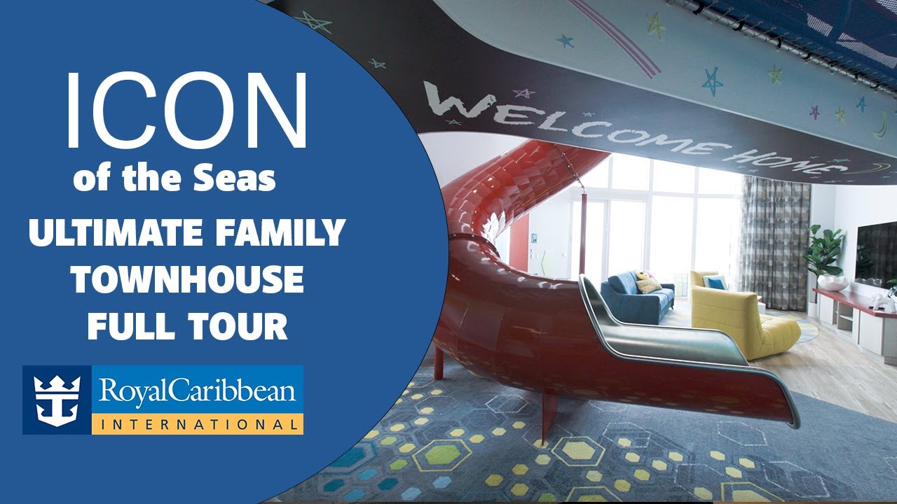 Icon of the Seas: FULL Tour- The Ultimate Family Townhouse You Need to See!