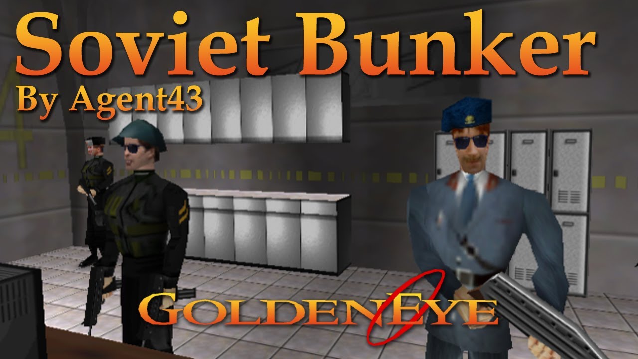 GoldenEye 007 N64 Custom Level - Soviet Bunker