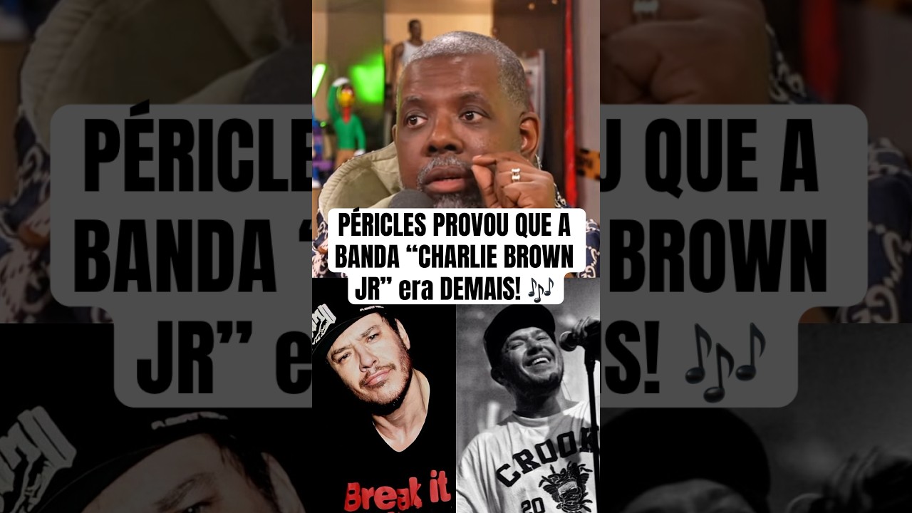 P&Eacute;RICLES PROVA QUE CHARLIE BROWN JR ERA DEMAIS! 🎶🚨 | Podpah #pericles #charliebrownjr