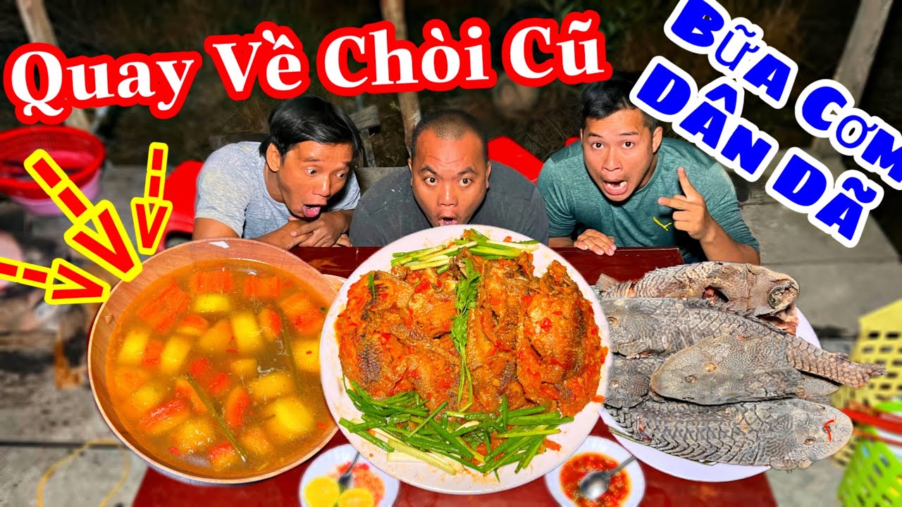 TXVL - Buổi Tối Lai Rai Bữa Cơm Dân Dã Cùng Thánh Xàm Tại Căn Chòi Cũ