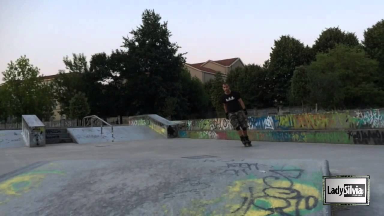 Stefano e Dani in pista con i Roller Inline HD