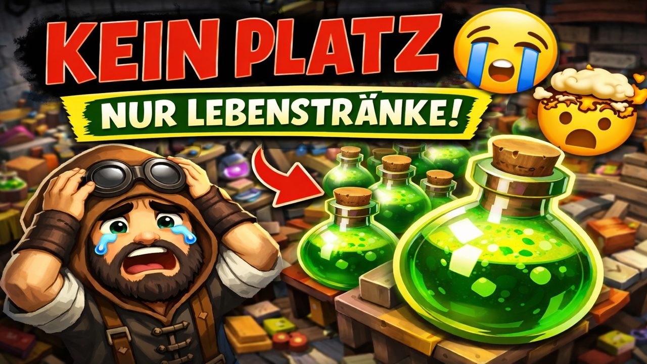 Großer Umbau, kein Platz & pures Chaos 😭 Alles nur für Lebenstränke | Alchemy Factory