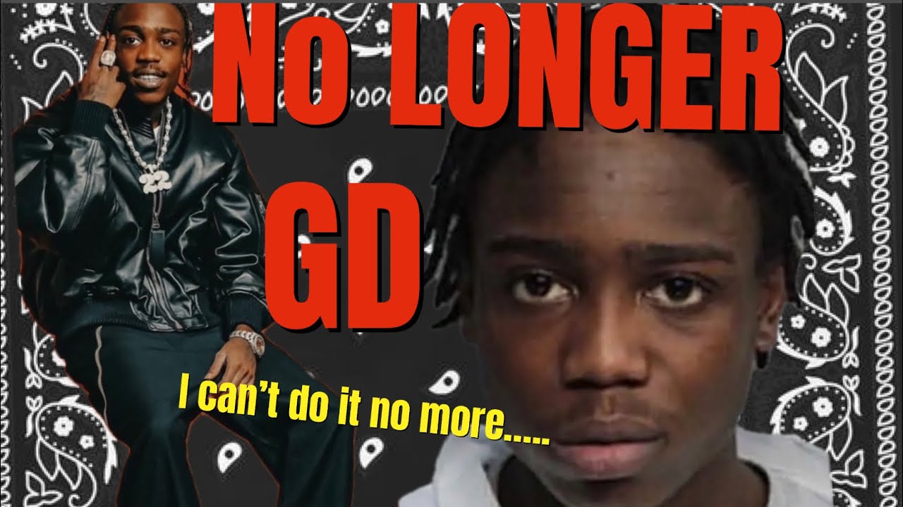 22Gz drops his flag says he is no longer GD after realizing NY prison is a real danger for his gang