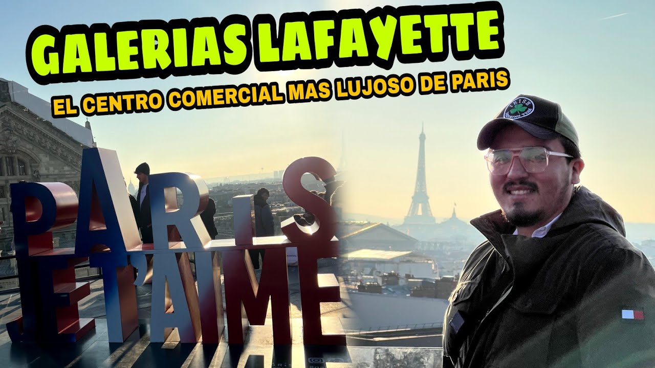 ASI ES el CENTRO COMERCIAL M&Aacute;S LUJOSO DE Francia 2023 | Explorando PARIS d&iacute;a 5