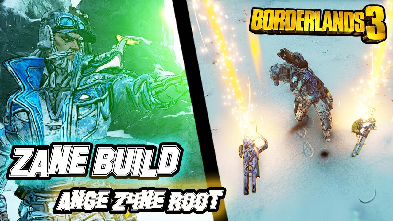 ANGE Z4NE ROOT | ZANE BUILD M10 : Rouler sur le jeu sans SKILL! | BORDERLANDS 3!