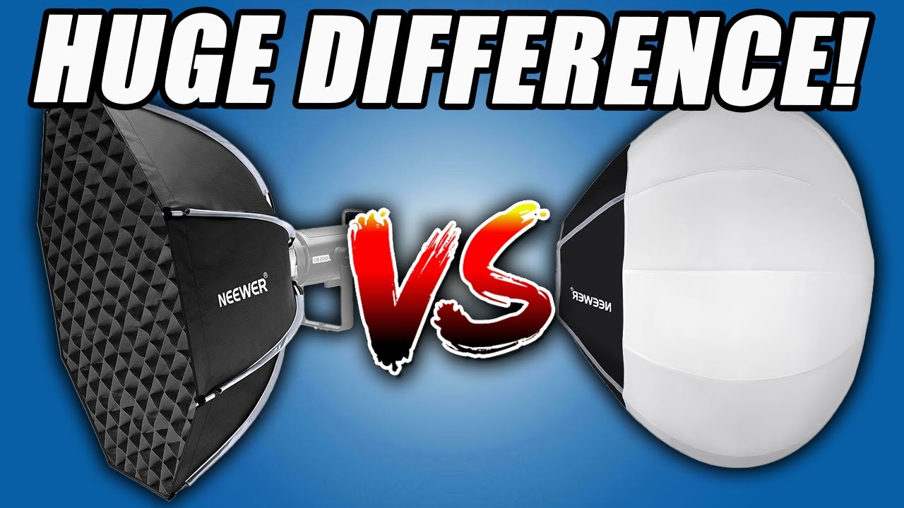 Softbox vs Lantern - The Perfect Light Modifier for YouTube!
