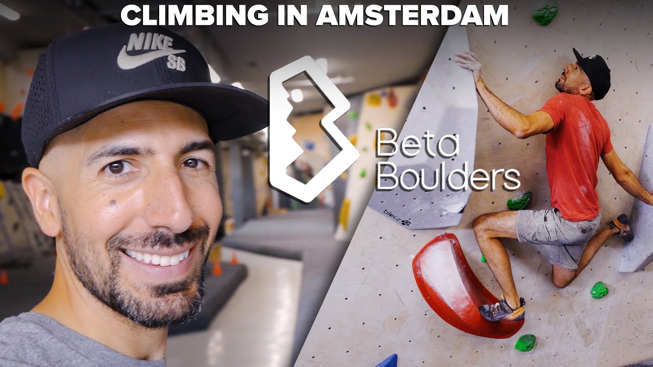 US Gym Climber in Amsterdam - Beta Boulders Gym Tour