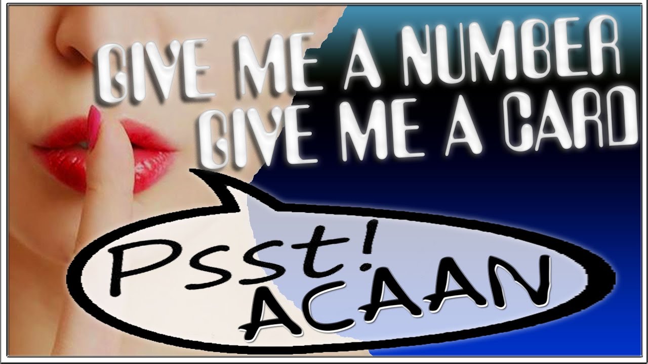 Give a Number Give a Card Magic Trick | aka ACAAN | Any Card at Any Number