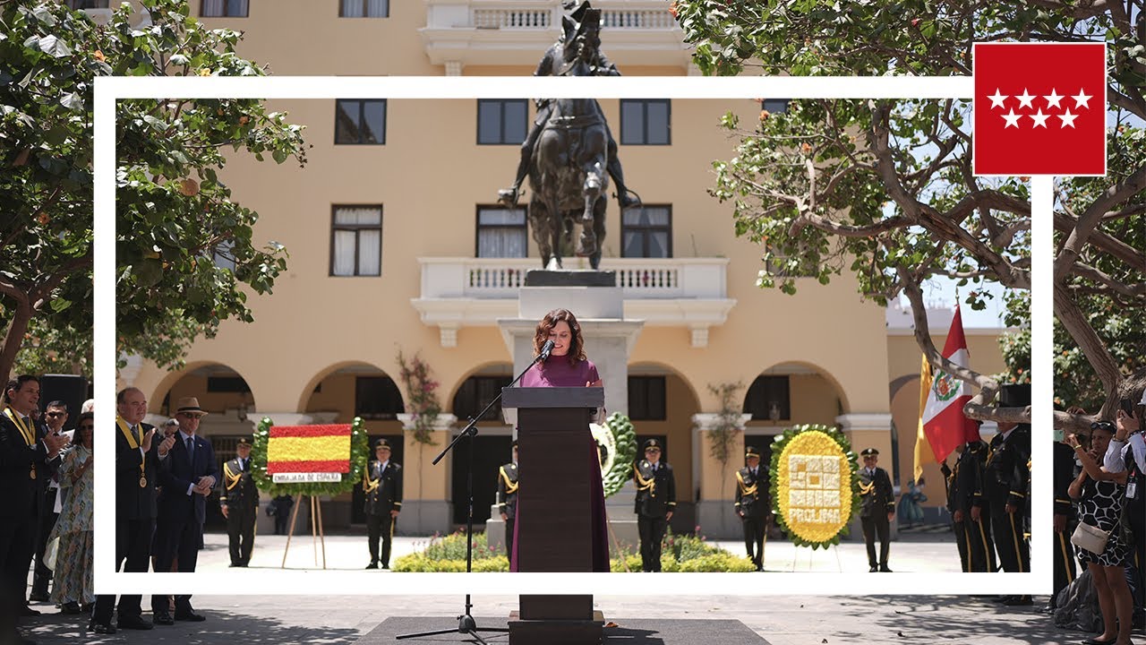 🇵🇪 Díaz Ayuso: Pese a quien pese, estamos más cerca que nunca. Y Madrid es la mejor prueba