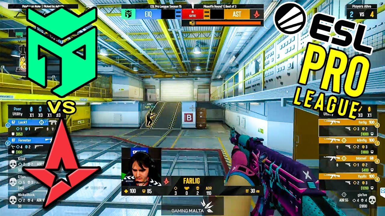 Entropiq vs Astralis - HIGHLIGHTS | ESL Pro League 15 | PLAYOFFS | CSGO