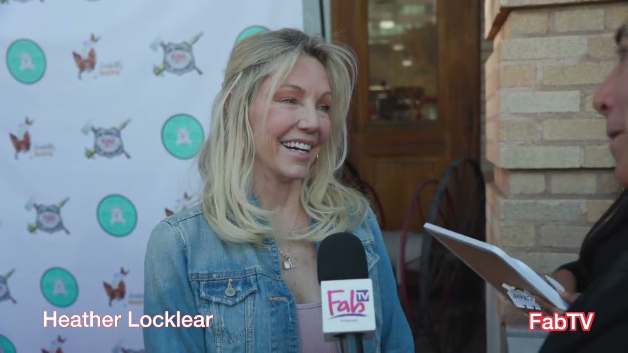 Heather Locklear shares her secret: she’s great at resting and relaxing.