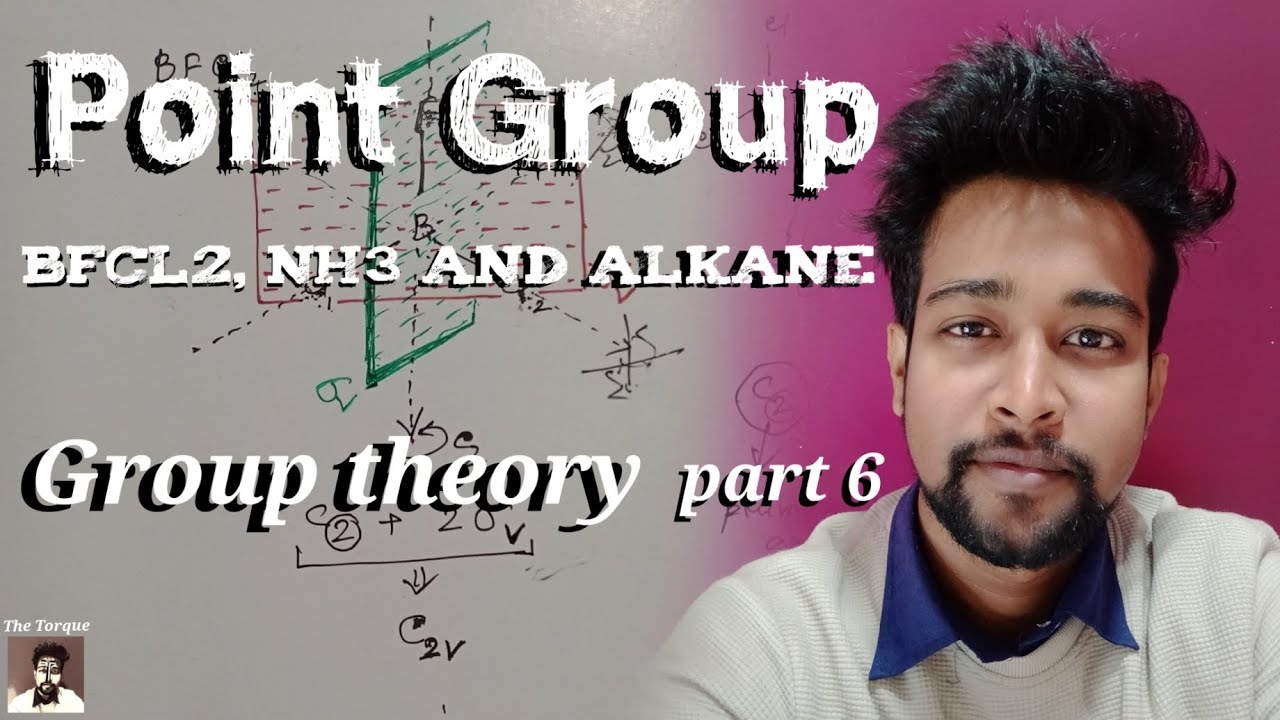 Point Group of BFCl2, NH3 and staggered alkane | Group Theory part 6 | Basic concepts for NET/ GATE