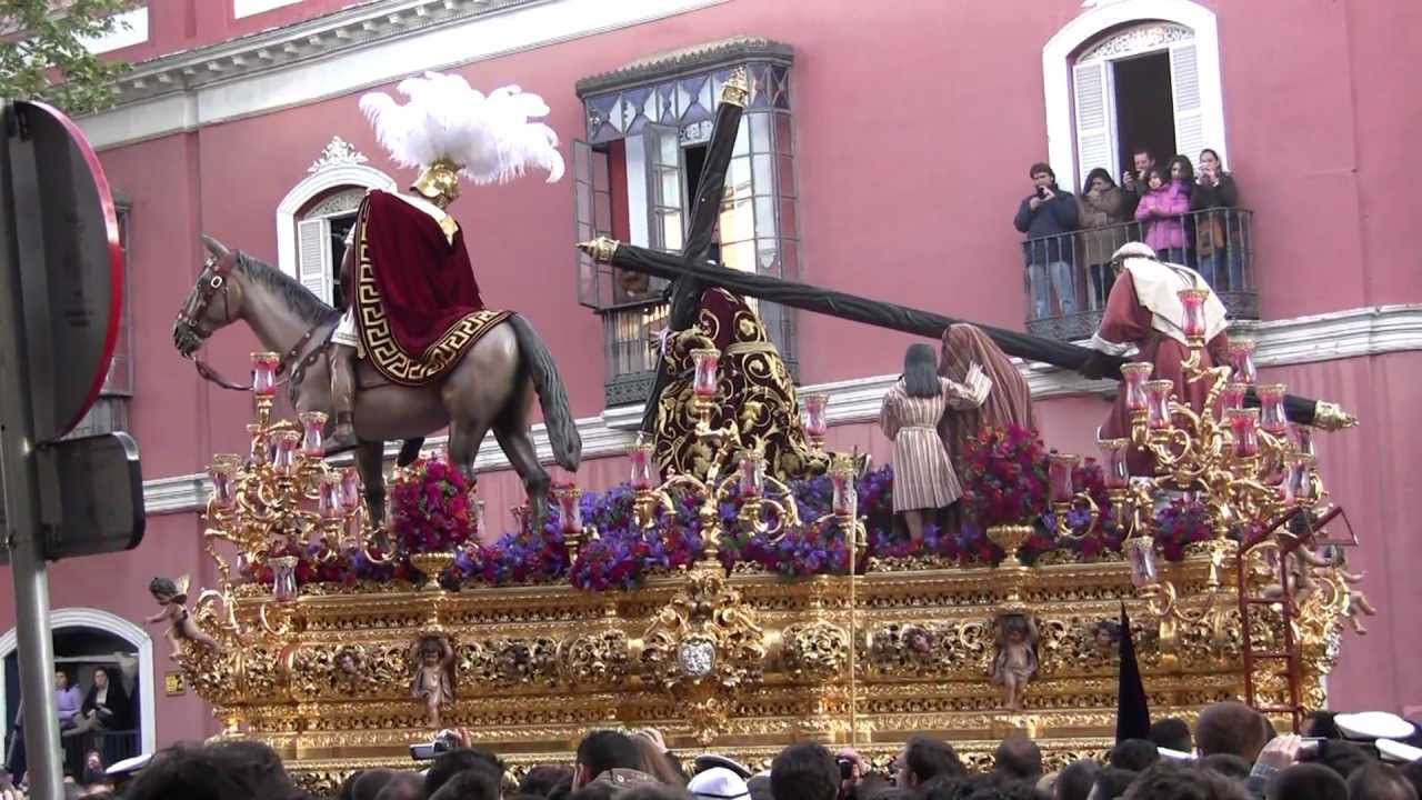 Tres Caídas de Triana 2012 en el Baratillo2/2.Marchas: Seña Santana,Pureza y Abrazado a Triana  HD