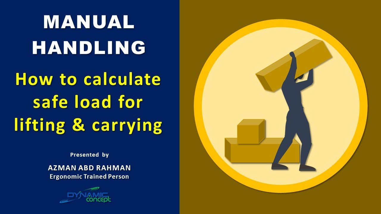Manual Handling - How to Calculate Safe Load for Lifting and Carrying