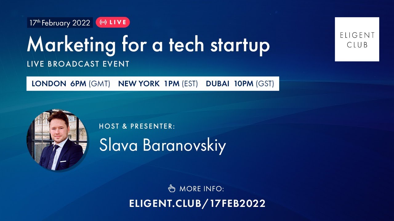 Marketing strategy for a tech startup in 2022