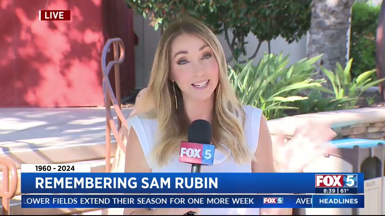 Mornings will never be the same. Sam Rubin. An honor to have known and worked with you.