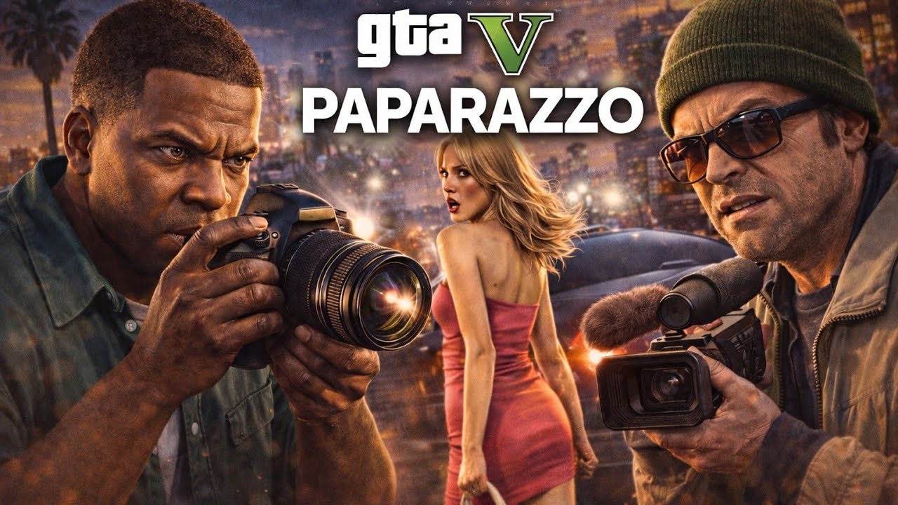 GTA 5 PAPARAZZO Mission 📸🔥 | Franklin Story PS5 Gameplay | Dragon Sunil (Hindi)