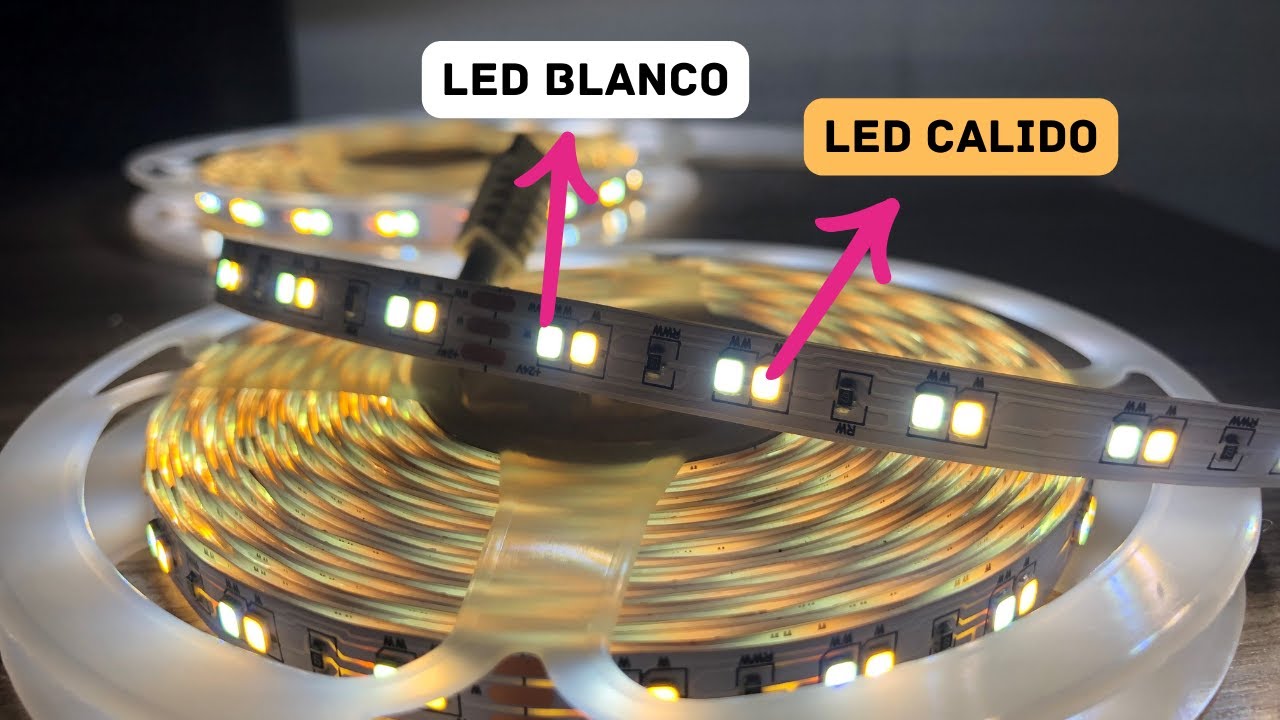 TIRA LED TENDIST 2 en 1 blanco y c&aacute;lido en la misma tira LED