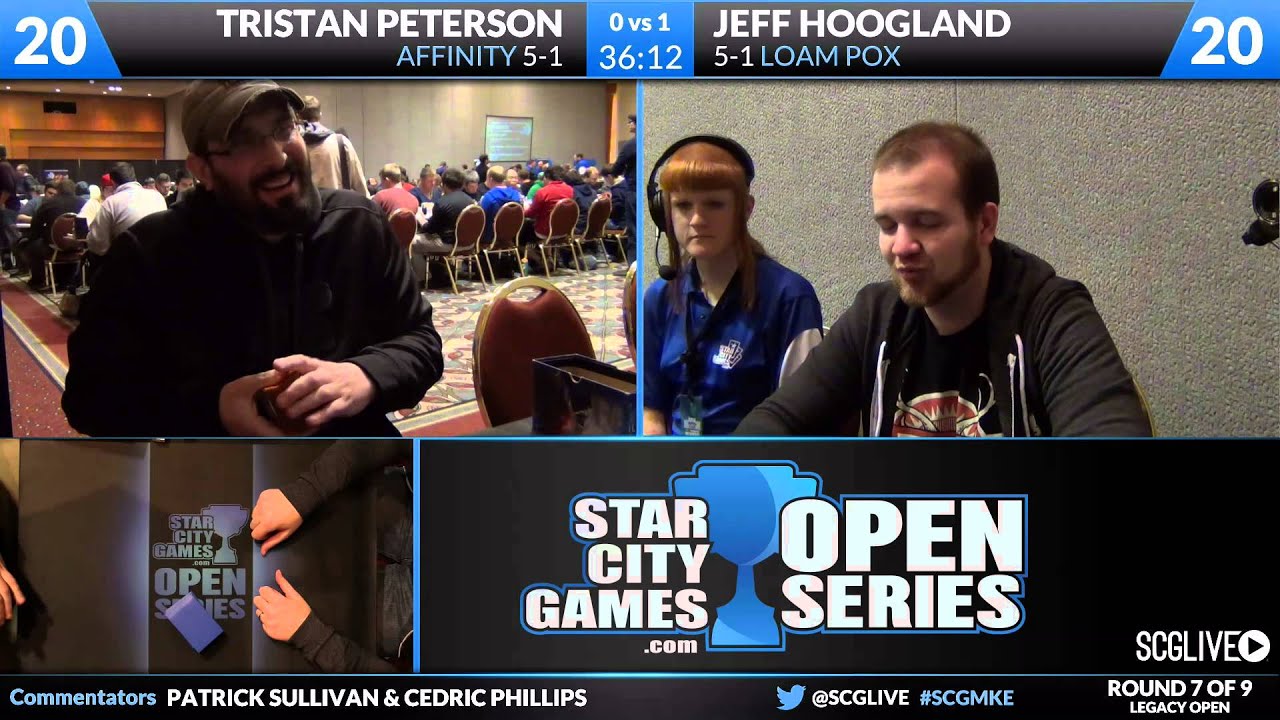 SCGMKE - Legacy - Round 7 - Tristan Peterson vs Jeff Hoogland