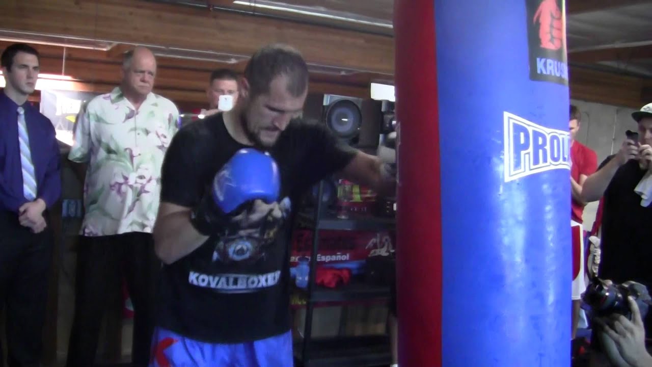 Sergey Kovalev COMPLETE HEAVY BAG WORKOUT vs Nadjib Mohammedi