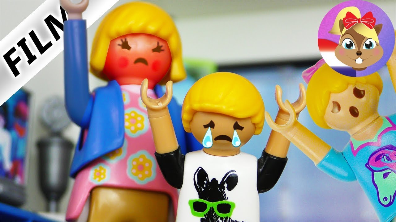 Playmobil Film Nederlands BOZE STIEFMOEDER STRAFT PHILLIP EXTRA VOOR HANNAHS OGEN! Familie Vogel