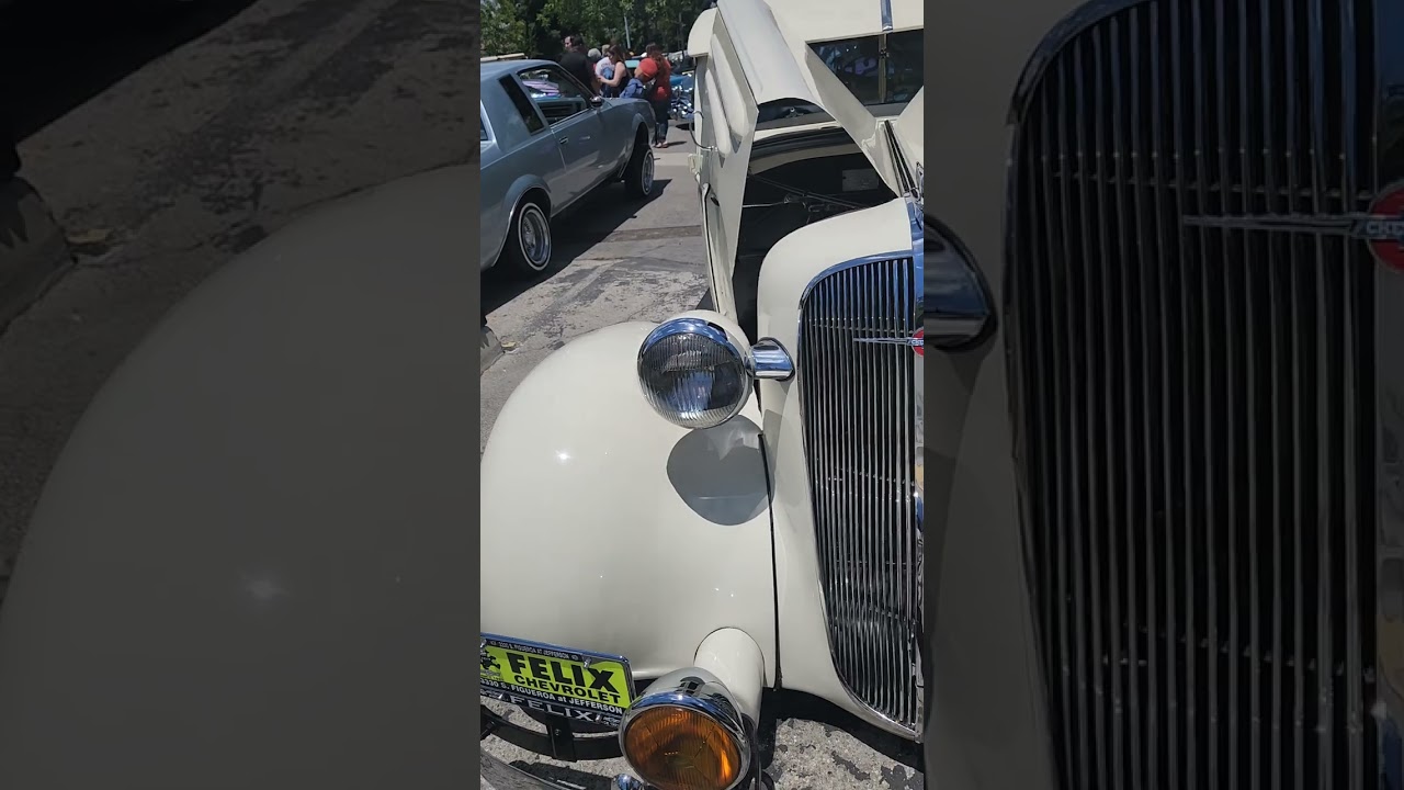 clean classic car.