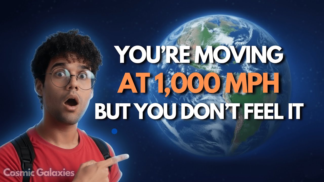 Earth Spins at 1,000 mph &mdash; Why You Don&rsquo;t Feel It 🤯