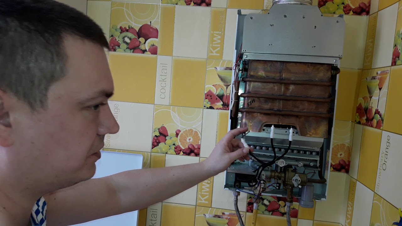 Газовая колонка зажигается и гаснет? Устранение неисправности за 5 минут !