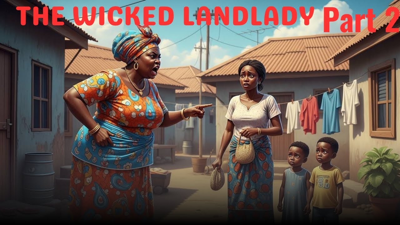 THE WICKED LANDLADY FINALLY MET HER MATCH | Part 2 #trending #africanfolktale #africanstory #ai 