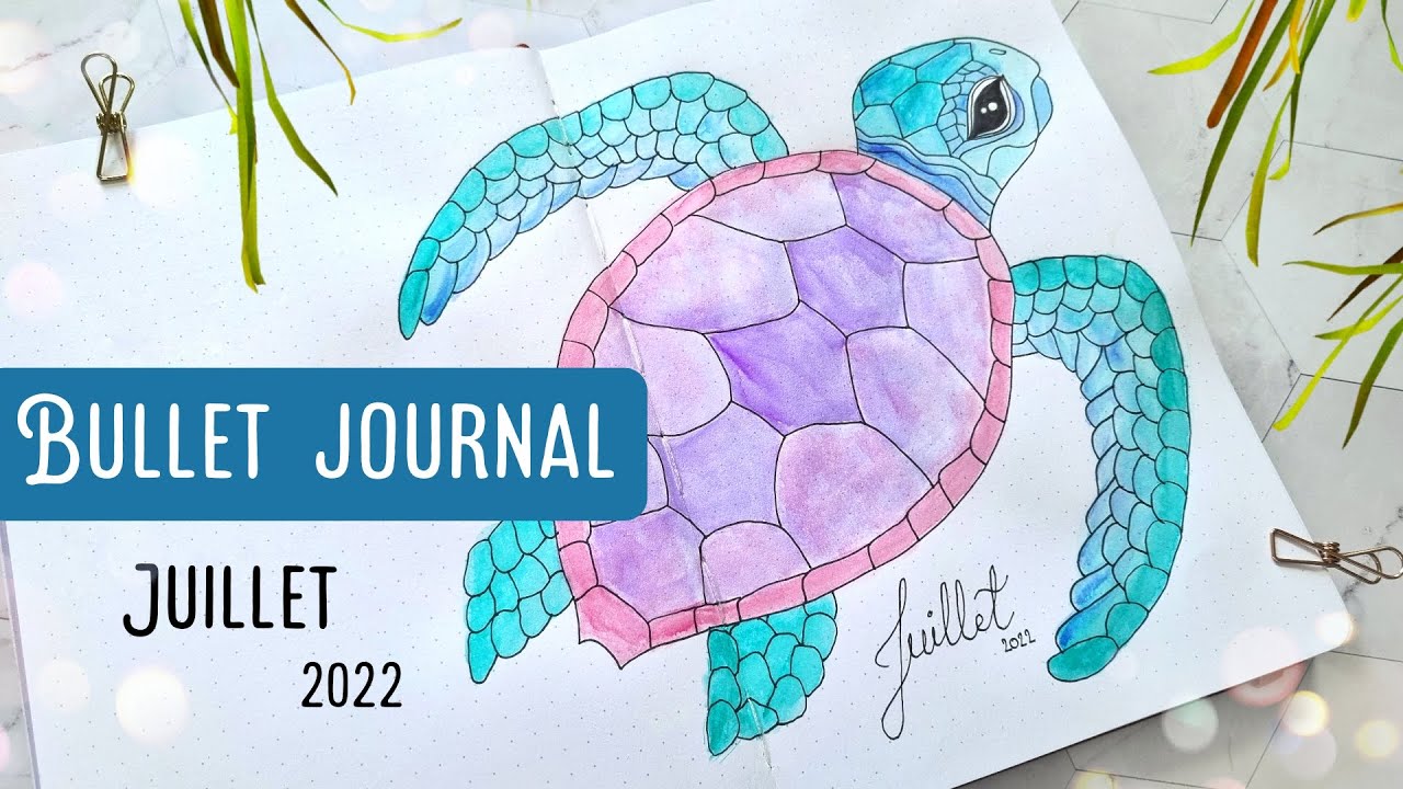 BULLET JOURNAL - Juillet 2022 || PLAN WITH ME