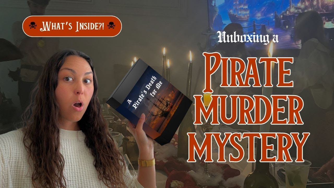 How to Plan a Pirate Murder Mystery Party in 2025: Theme Reveal + DIY Invites & Halloween Decor