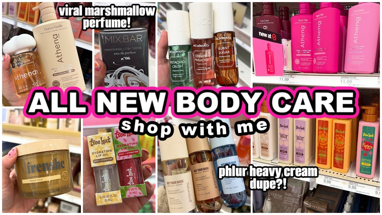 SHOPPING FOR ALL THE NEW BODY CARE AT TARGET!