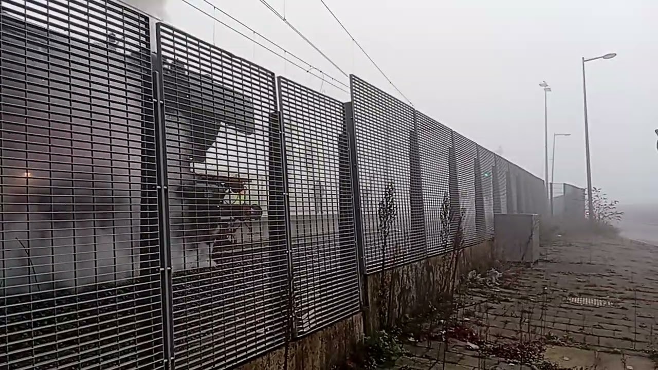 Stoomtrein 23 023 met een kerst trein 