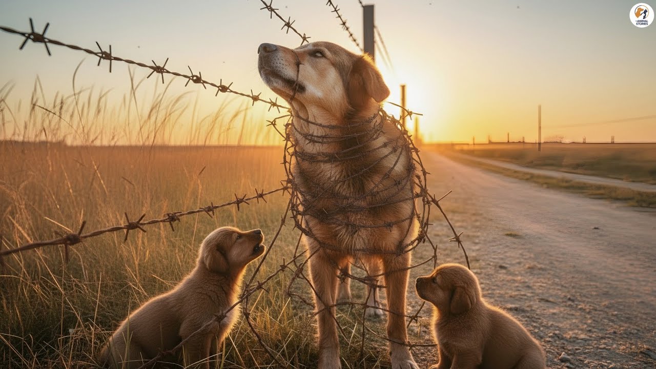 Barbed Wire Trap: A Mother Dog&rsquo;s Cry for Help | Emotional Animal Rescue Story